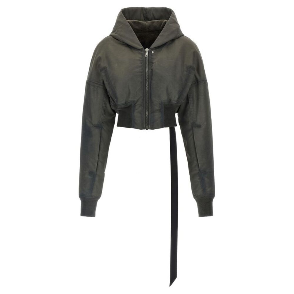 DRKSHDW Gray Nylon Women's Bomber